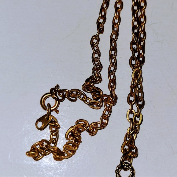 Catholic Prayer Pendant on God Tone Long Chain - Picture 4 of 8